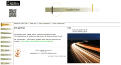 Desktop Screenshot of claudiofranzi.it